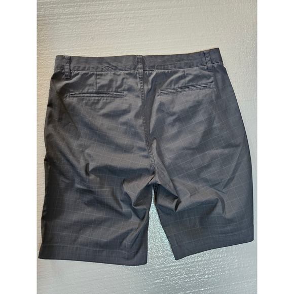 Maide Bonobos Golf Shorts Mens 33 Grey Windowpane Performance Polyester Check - Picture 2 of 5